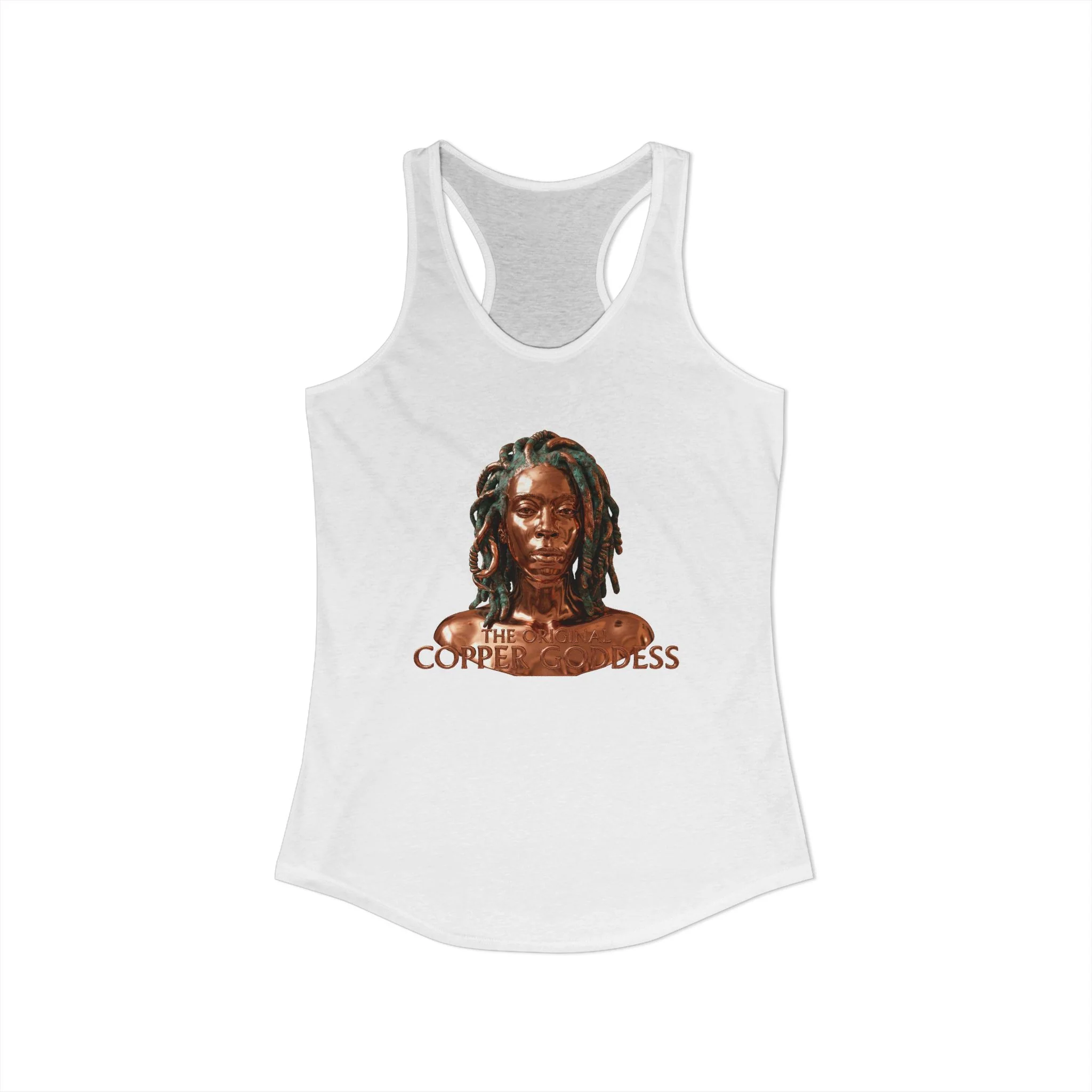 Copper Goddess Racerback Tank Top - Image 22