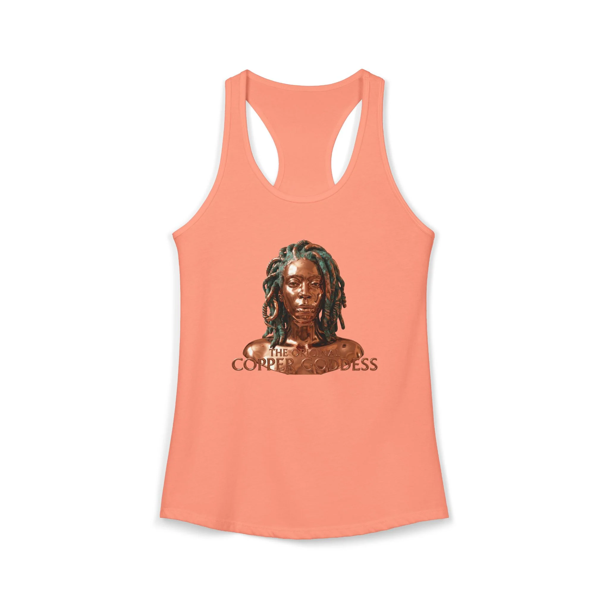 Copper Goddess Racerback Tank Top - Image 3