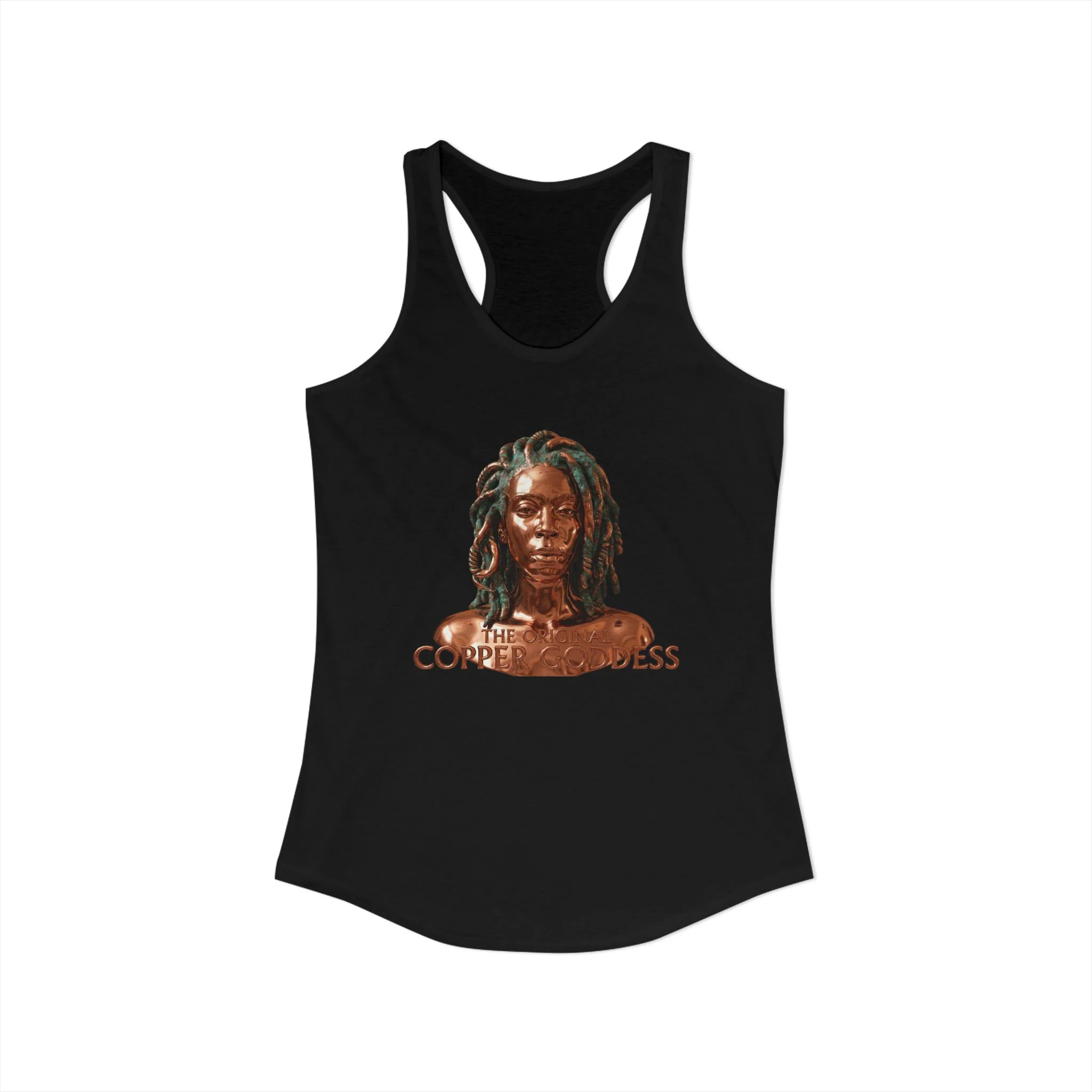 Copper Goddess Racerback Tank Top - Image 31