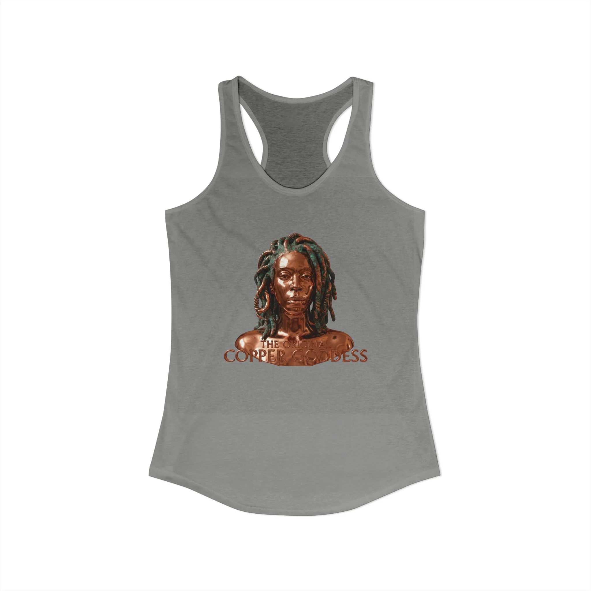 Copper Goddess Racerback Tank Top - Image 34