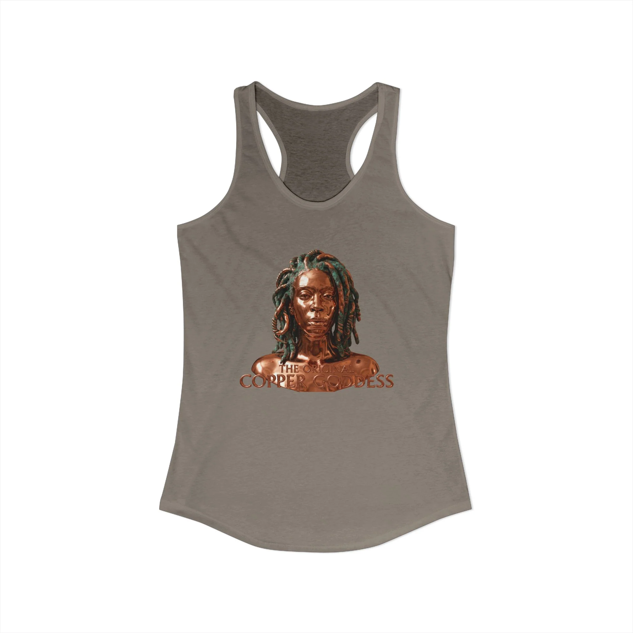 Copper Goddess Racerback Tank Top - Image 37