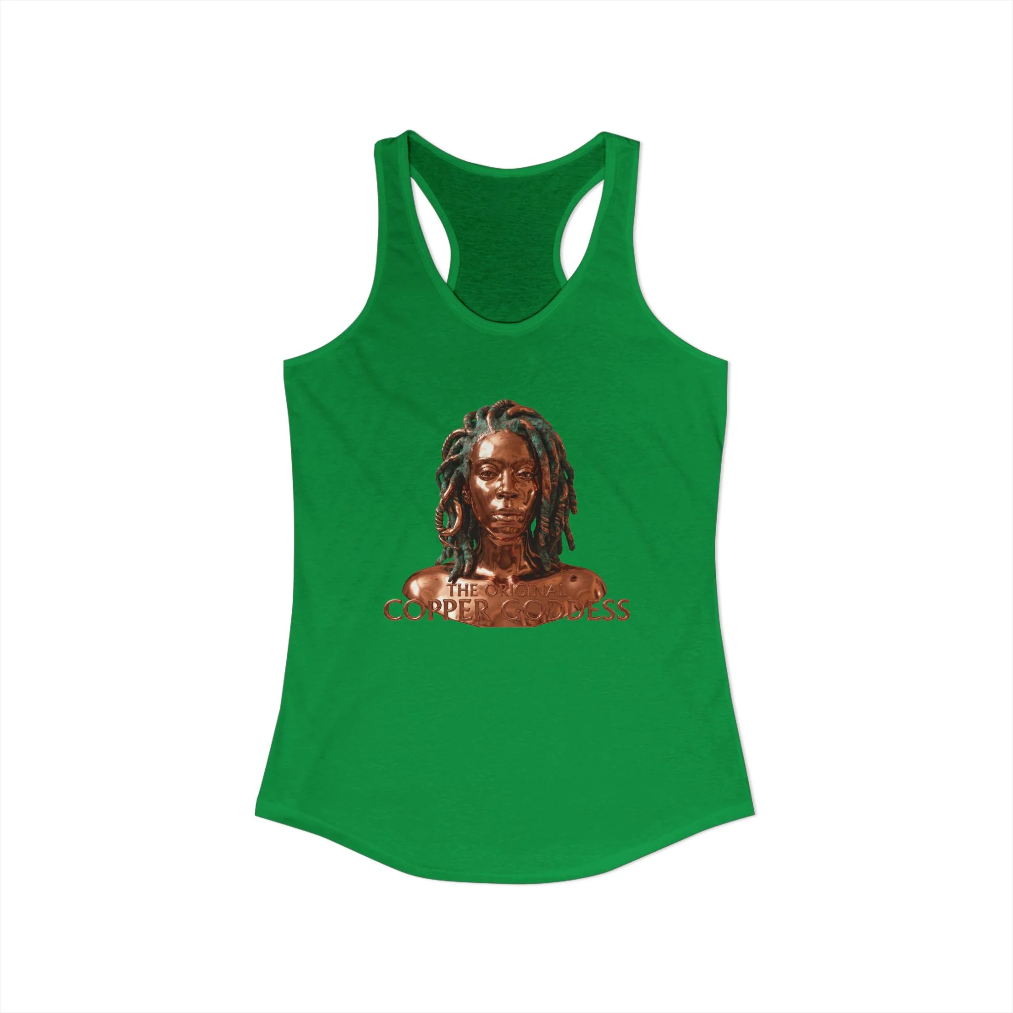 Copper Goddess Racerback Tank Top - Image 46