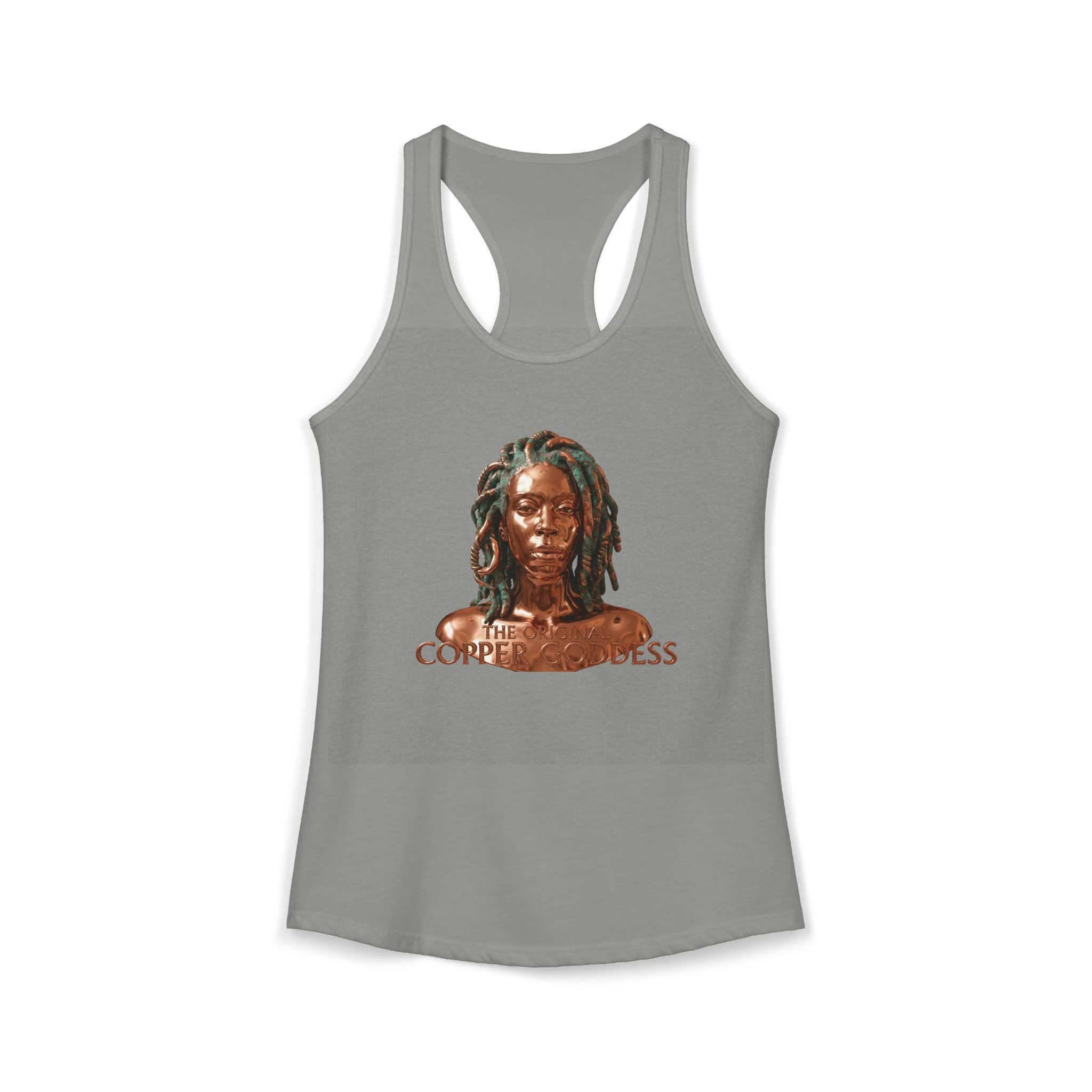 Copper Goddess Racerback Tank Top - Image 5