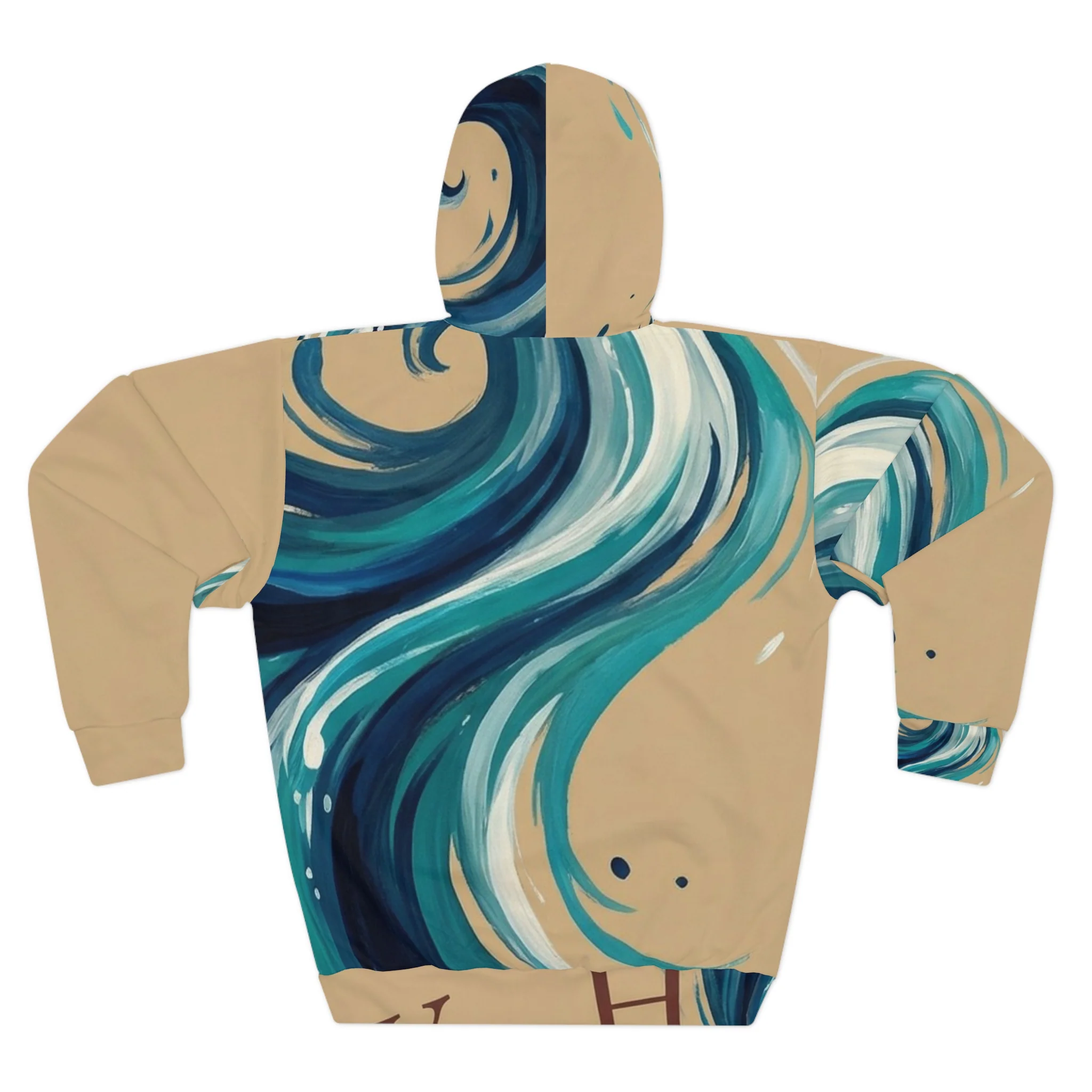 YHWH Pattern Hoodie - Image 2